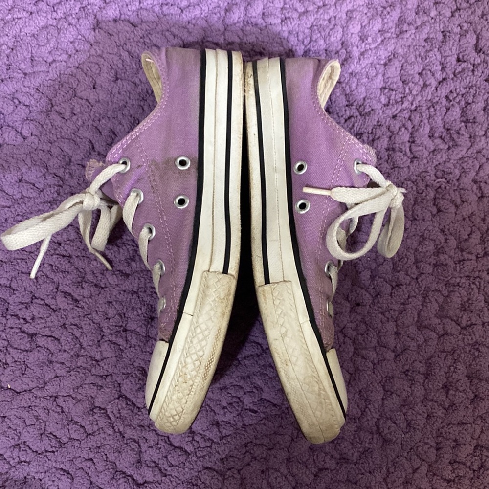 Purple Converse - Picture 2 of 6